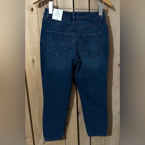 NWT Talbots Petite Dark Blue Stretch Ankle Jeans Size 2P - Picture 5 of 7
